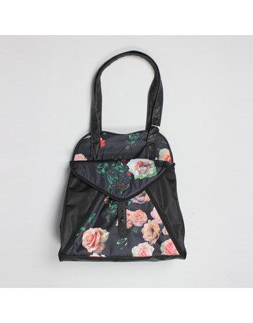 Adidas Original Bolso Rose Print Bowling B (negro)