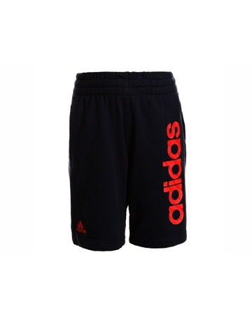 Adidas Pantalón Niño YB S KN (Negro/Rojo)