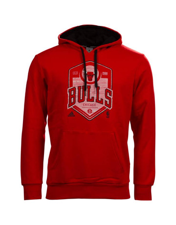 Adidas Sudadera Graphics Team Chicago Bulls (rojo/blanco/negro)