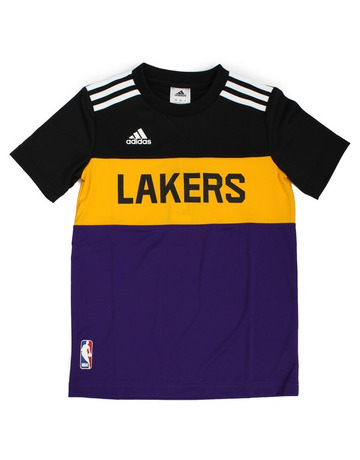 Adidas Camiseta Niño NBA Lakers Winter Hoops (negro/amarillo/purpura)