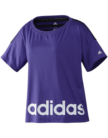 Adidas Camiseta Mujer Reload  Imajen (purpura/negro/blanco)