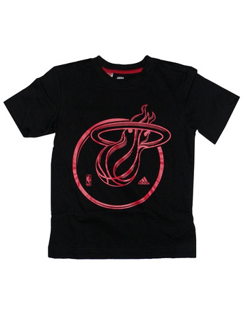 Adidas Camiseta Niño NBA Miami Pricepoint (negro)