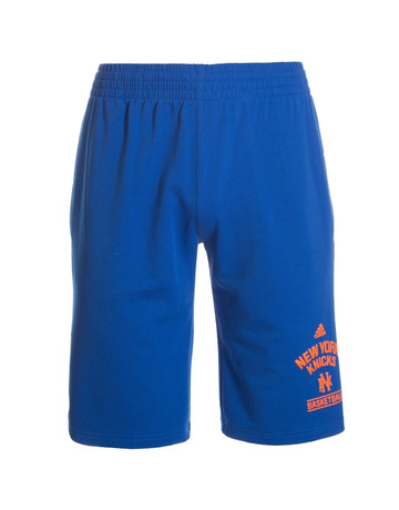 Adidas NBA Short New York Knicks Washed (azul/naranja)