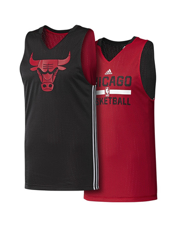 Adidas NBA Camiseta Bulls Reversible Smer R (negro/rojo)