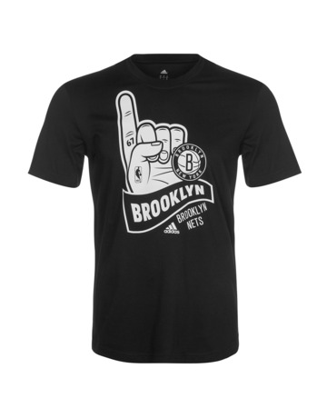 Adidas Camiseta NBA Brooklyn N.Y Impact Full (negro/blanco)