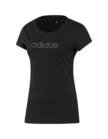 Adidas Camiseta Mujer Glam (negro)