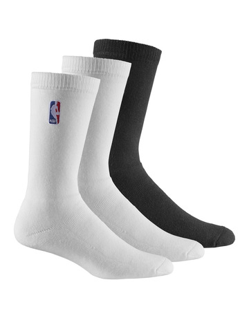 Adidas Calcetines NBA Sock 3PP (blanco/negro)