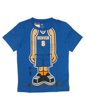 Adidas Camiseta Niño GFX Graphic Denver Gallinari Nº 8 (azul)