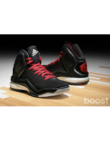 D. Rose 5 Boost "Abrines" (negro/rojo)