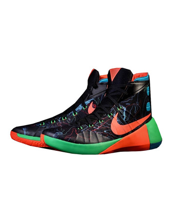 Nike Hyperdunk 2015 "Graffiti" (084/black/orange/verde/blue)