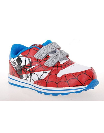 Reebok Versa CL Leather 2V Marvel (blanco/rojo/azul)