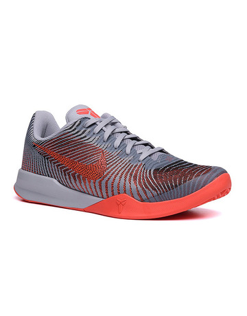 Kobe Mentality II "Bright Gray" (004/wolf grey/bright crimson)