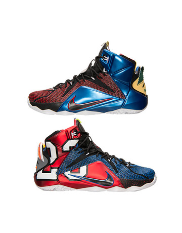 Lebron XII SE Premium "What The" (909/multicolor/phantom/cacao)