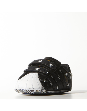 Adidas Originals Zapatillas Bebé Superstar Crib (negro/blanco)
