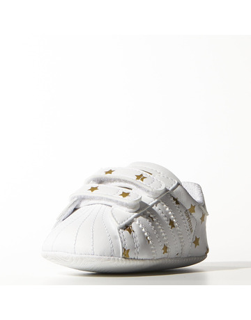 Adidas Originals Zapatillas Bebé Superstar Crib (blanco/oro)