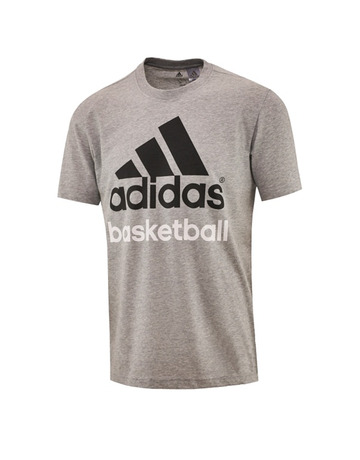 Adidas Camiseta Basketball (gris)