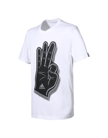 Adidas Camiseta 3 Fingers (white)