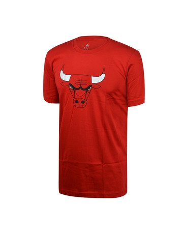 Adidas Camiseta NBA Logo Fan Winter Bulls (rojo)