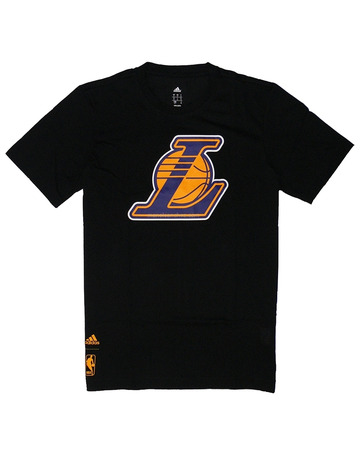 Adidas Camiseta NBA Lakers Logo Fan Winter (negro/ama/pur)