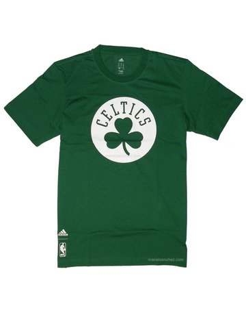 Adidas Camiseta NBA Celtics Logo Fan Winter (verde/blanco)