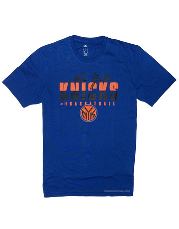 Adidas Camiseta NBA New York Knicks Fan Winter (azul/naranja)