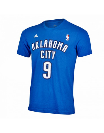 Adidas Camiseta NBA Game Time Ibaka Nº9 (azul)