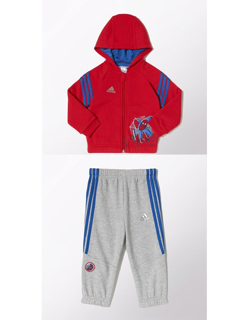Adidas Chandal Capucha Bebé Marvel Spider-Man (rojo/azul/gris)