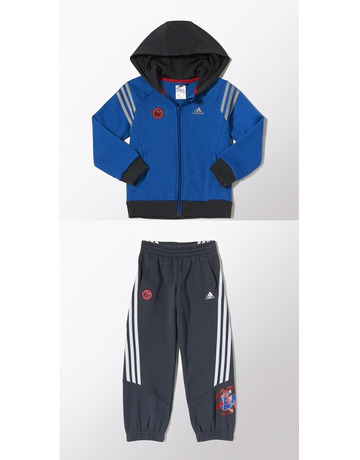 Adidas Chándal Capucha Niño Marvel Spider-Man FZ (azul/gris/rojo)