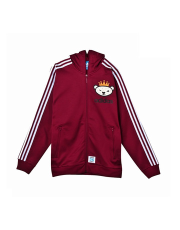Adidas Originals Chaqueta 25 Nigo Zip THRU Flock (burdeos)