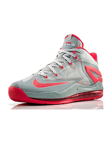 Air Max Lebron XI Low "Laser Crimson" (001/gris laser/crimson)