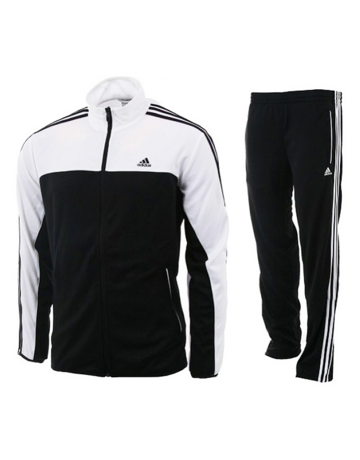 Adidas Chándal TS Iconic Kn (blanco/negro)