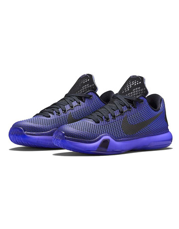 Kobe X (GS) "Blackout Violet" (005/persian violeta/negro)
