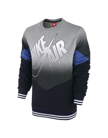 Nike Sudadera Air Pivot Crew (065/negro/gris/azul)