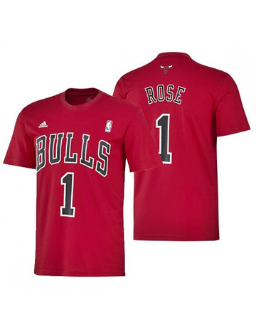 Adidas NBA Niño Camiseta Gametime Rose Bulls Nº1 (rojo)