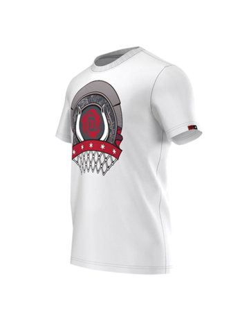 Adidas Camiseta D-Rose Babge (blanco)
