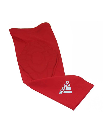 Adidas Techfit ClimaLite Mangas de Compresión con Protección  (rojo)