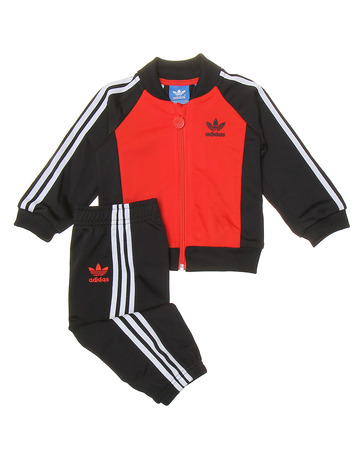 Adidas Originals Chándal Infantil Superstar (rojo/negro/blanco)