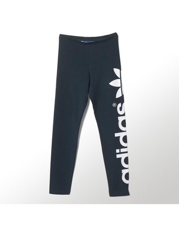 Adidas Original Leggings Niña Linner Trefoil (azulpetrolio)