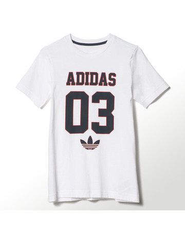 Adidas Originals Camiseta Niño Concrete Jungle (blanco)