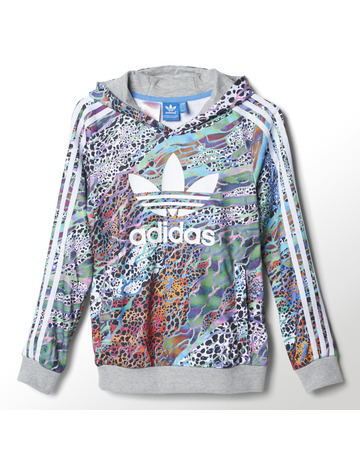 Adidas Originals Sudadera Niña Flower Hooded Fleece (multicolor)