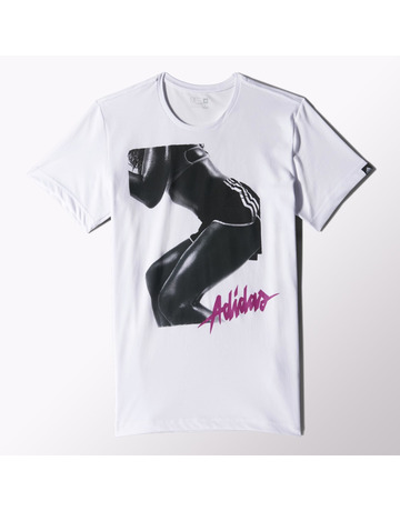 Adidas Camiseta Hombre Work Out Girl (blanco)