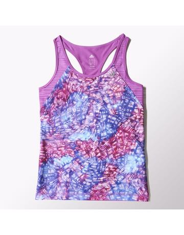 Adidas Camiseta Tirantes Niña Wardrobe Fitness (fucsia/morado/naranja)