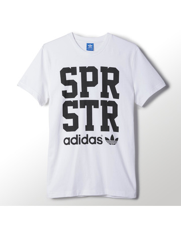 Adidas Originals Camiseta Superstar Graphic (blanco/negro)