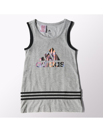 Adidas Camiseta Tirantes Niña Wardrobe Style (gris)