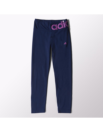 Adidas Mallas Niña Wardrobe Cotton Tight (marino/violeta)