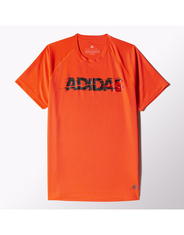 Adidas Camiseta Climalite Base Logo (naranja flour)