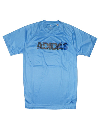 Adidas Camiseta Climalite Base Logo (azul)