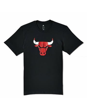 Adidas Camiseta Niño NBA FanWear Logo Chicago Bulls (negro/rojo)