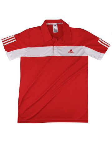 Adidas Polo Hombre Padel Galaxy (bright red/white)