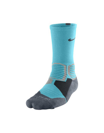 Calcetines Nike Hyper Elite Basket Crew (449/azul turquesa/gris)